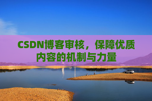 CSDN博客审核，保障优质内容的机制与力量